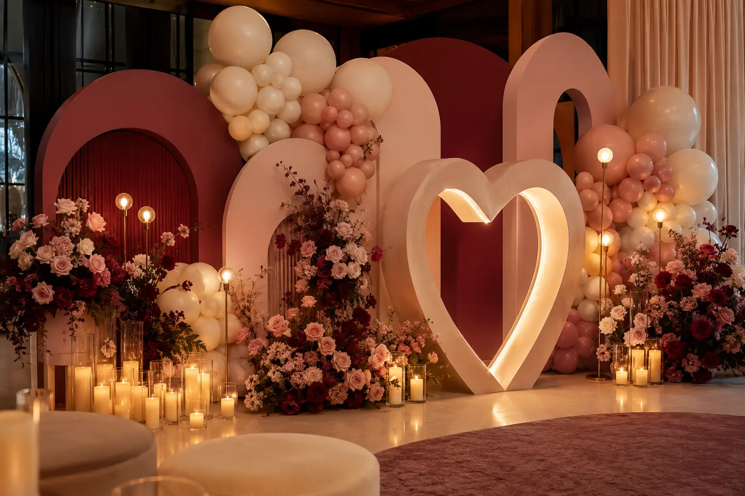 Temporary inspiration image of romantic proposal décor